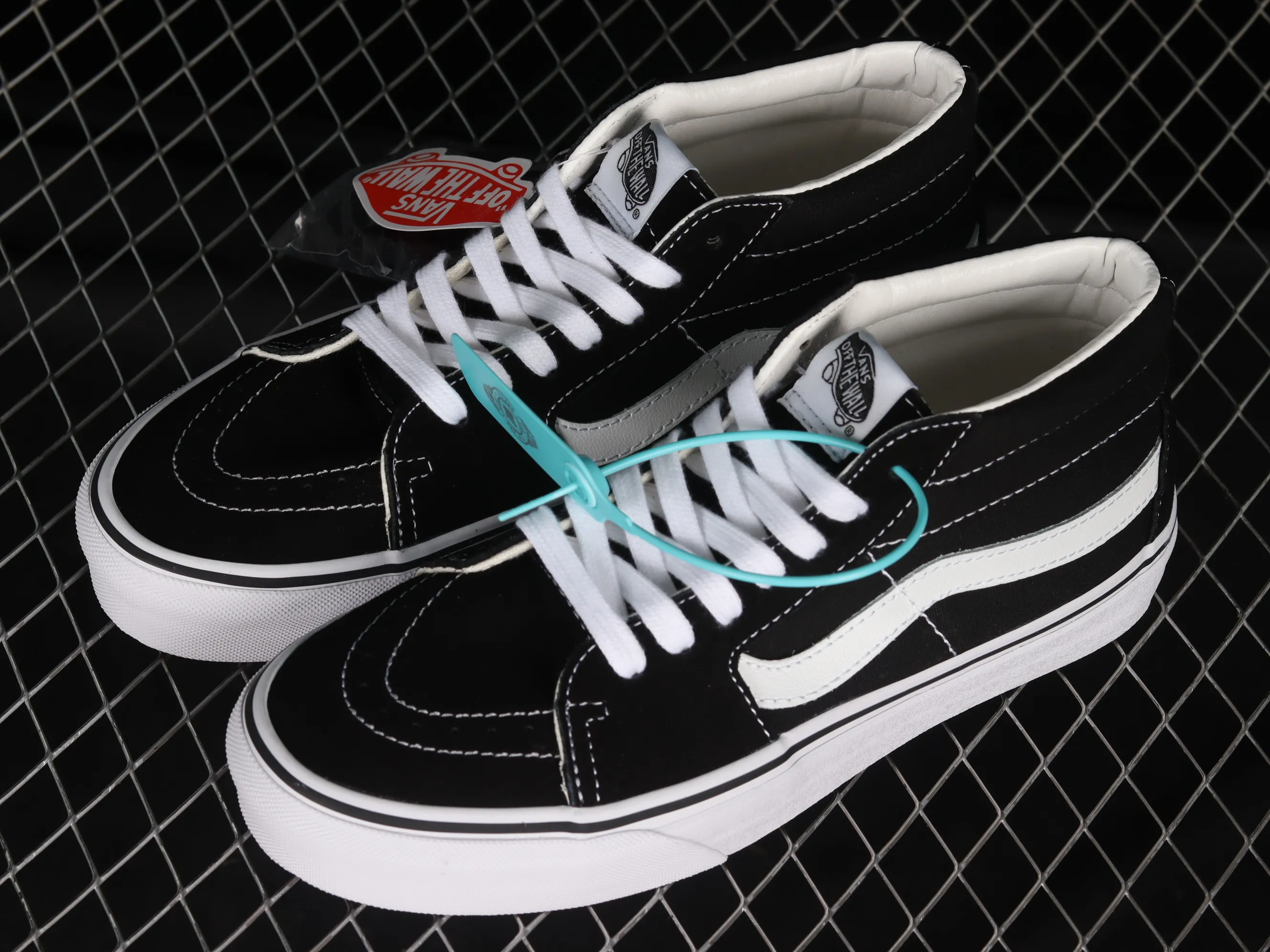 All categories Vans Vans series Vans Mid Vans China Vans SK8-Mid Vans classic black and white Chinese casual sneakers VN0A391F6BT